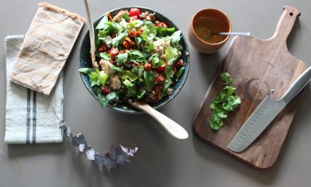 Les Recettes des Sportifs par Ambre Mota : Salade de quinoa à emporter